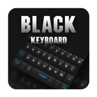 काली कीबोर्ड आइकन