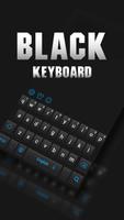 काली कीबोर्ड पोस्टर