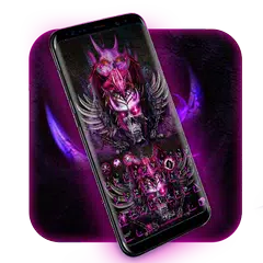 download Dragon And Bloody Skull Theme APK