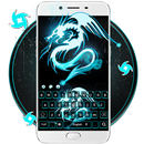 Neon Dragon Art 3D Keyboard Thema aplikacja