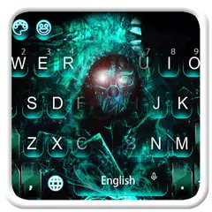 Dark Green SpooDark Green Spook Keyboard Thema APK Herunterladen