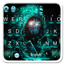 Dark Green Spooky thème du clavier est APK