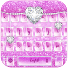 Rosy Glitter Keypad icône
