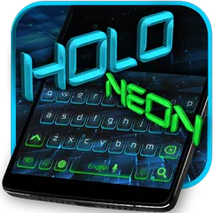 Holo Keyboard Black Tech Theme アプリダウンロード