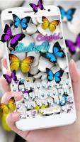 Colorful Butterflies Keypad poster