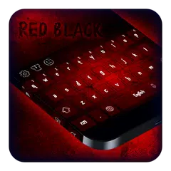 Скачать Красный Черные Клавиатура APK
