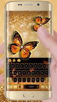 Gleam Butterflies Keyboard poster