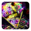 Hologram Leopard Keyboard