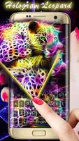 Hologram Leopard poster