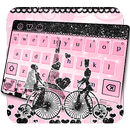 Pink Love Paris Keyboard APK