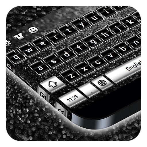 Black Silver Keyboard