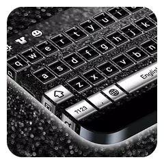 Black Silver Keyboard APK download