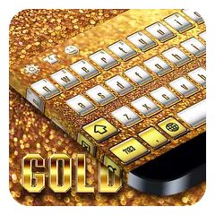 Gold Silver Keyboard アプリダウンロード