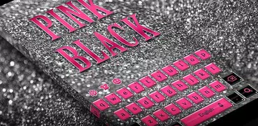 Pink Black Keyboard