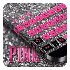 download Pink Black Keyboard APK