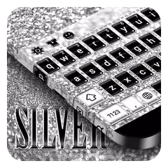 Silber Tastatur