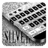 Silver Keyboard أيقونة