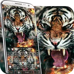 download Roaring Tiger tastiera tema APK