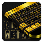 Icona Black Metal Keyboard