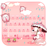 Rosa Kitty Keyboard Theme biểu tượng
