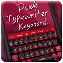 Pink typewriter keyboard-APK