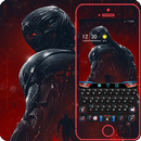 APK Steel robots keyboard theme