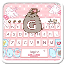 APK Lovely Cute Pink Cat Keyboard