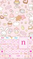 Pink Princess Cartoon Keyboard screenshot 3