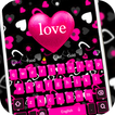 Les filles aiment clavier rose