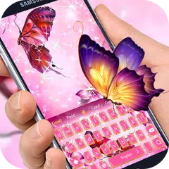 Descargar APK de Mariposa rosada temático