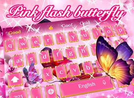 Pink Shiny Butterfly Theme bài đăng