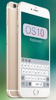 Stylish Cool OS 10 Keyboard poster