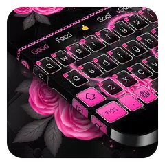 Baixar Rosa Flor Ame Teclado APK