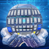 High-tech Network Keyboard Earth Theme icon