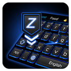 Blue Tech Keyboard icon