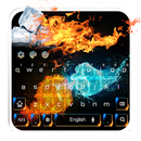 Fire and ice Keyboard theme APK