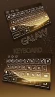 Gold S8 Keyboard Theme capture d'écran 1