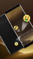 Gold S8 Keyboard Theme screenshot 2