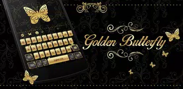 Golden Butterfly Keyboard