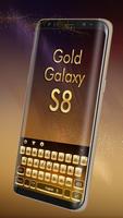 Tema de oro para Galaxy S8 Plus captura de pantalla 2
