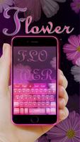 Pink Flower Keyboard 海报