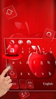 Red Apple Keyboard capture d'écran 1