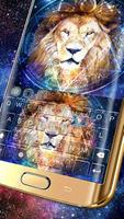 King Lion(Leo) Keyboard Theme الملصق