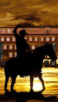 American Sharpshooter Cowboy Keyboard Theme plakat