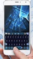 High-tech Network Keyboard Theme With Vortex 海報