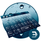 Waterdrop transparent keyboard icône