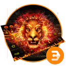 Fire Lion Fire Wings Free Animal Keyboard APK