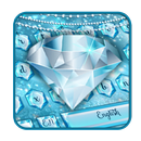 Blue Nile diamond emoji Keyboard Theme APK