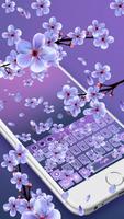 Purplish Cherry Blossom Keypad screenshot 1