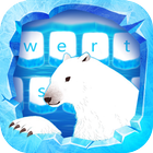 Ice Arctic keyboard icon